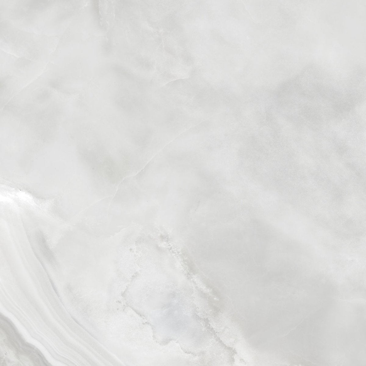 Anatolia Tile 24X24 Plata Onyx M Matte 4500-0966-0 Onyx Crystallo 24x24 Matte - premium natural stone mosaic tile from Anatolia Tile, available at PoshHaus showroom in Keene, NH