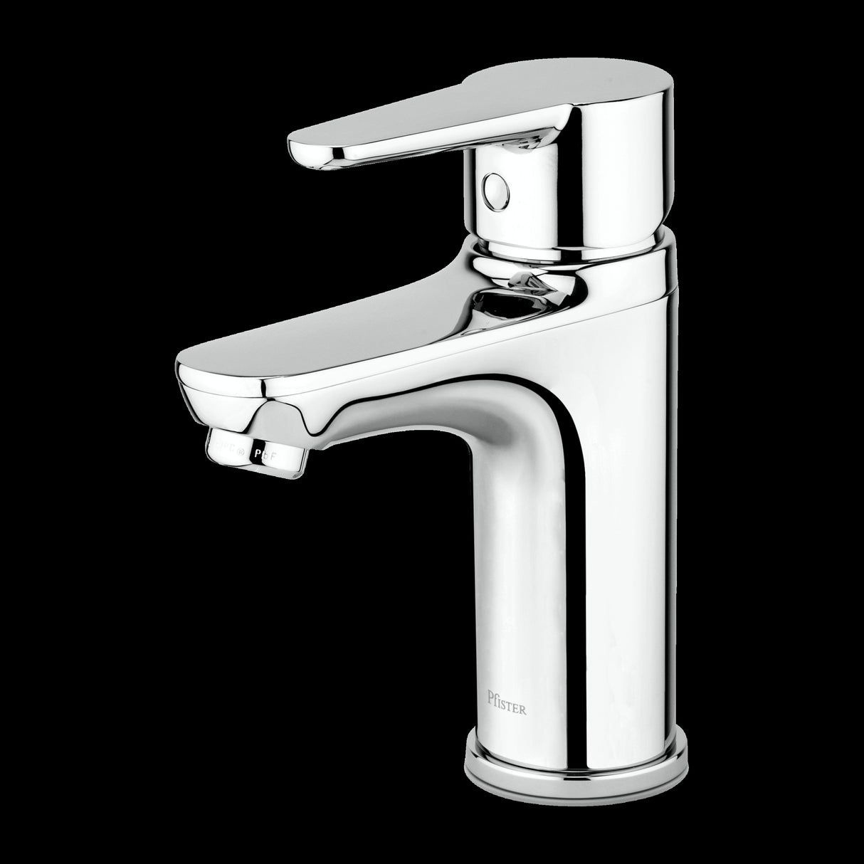 Pfirst Modern Single Control Bath Faucet in Polished Chrome