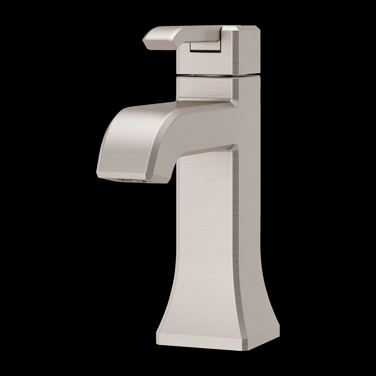 Park Avenue Single Control 4" Centerset Bathroom Faucet in Brushed Nickel