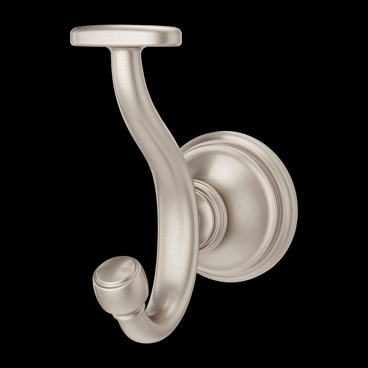 Tisbury Robe Hook in Brushed Nickel