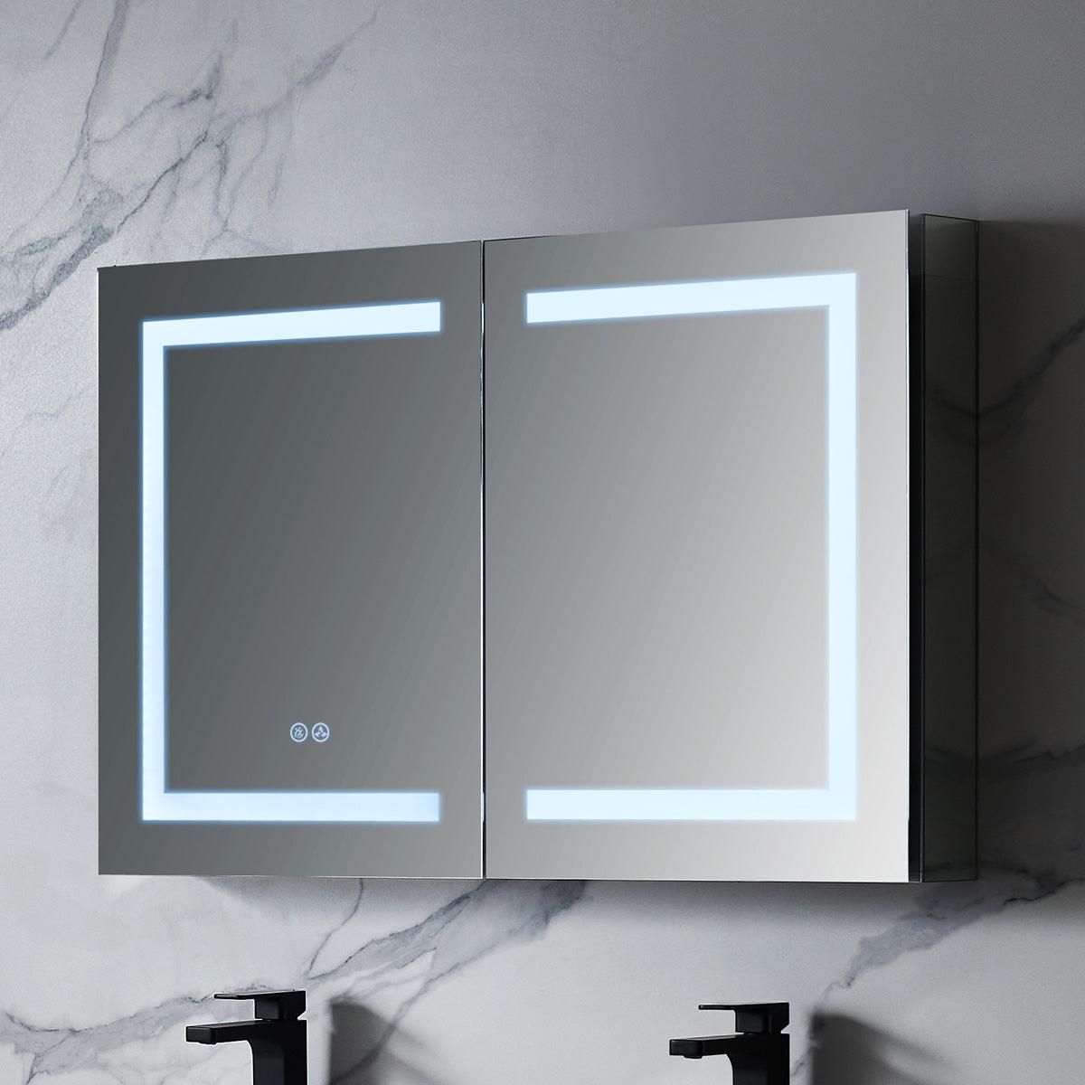 Blossom Rigel LED Medicine Cabinet – Versatile Sizes with Advanced Functionality