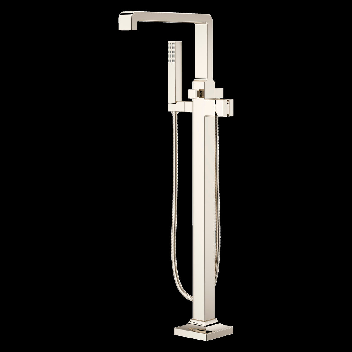 Verve Free Standing Tub Filler without Handles in Polished Nickel
