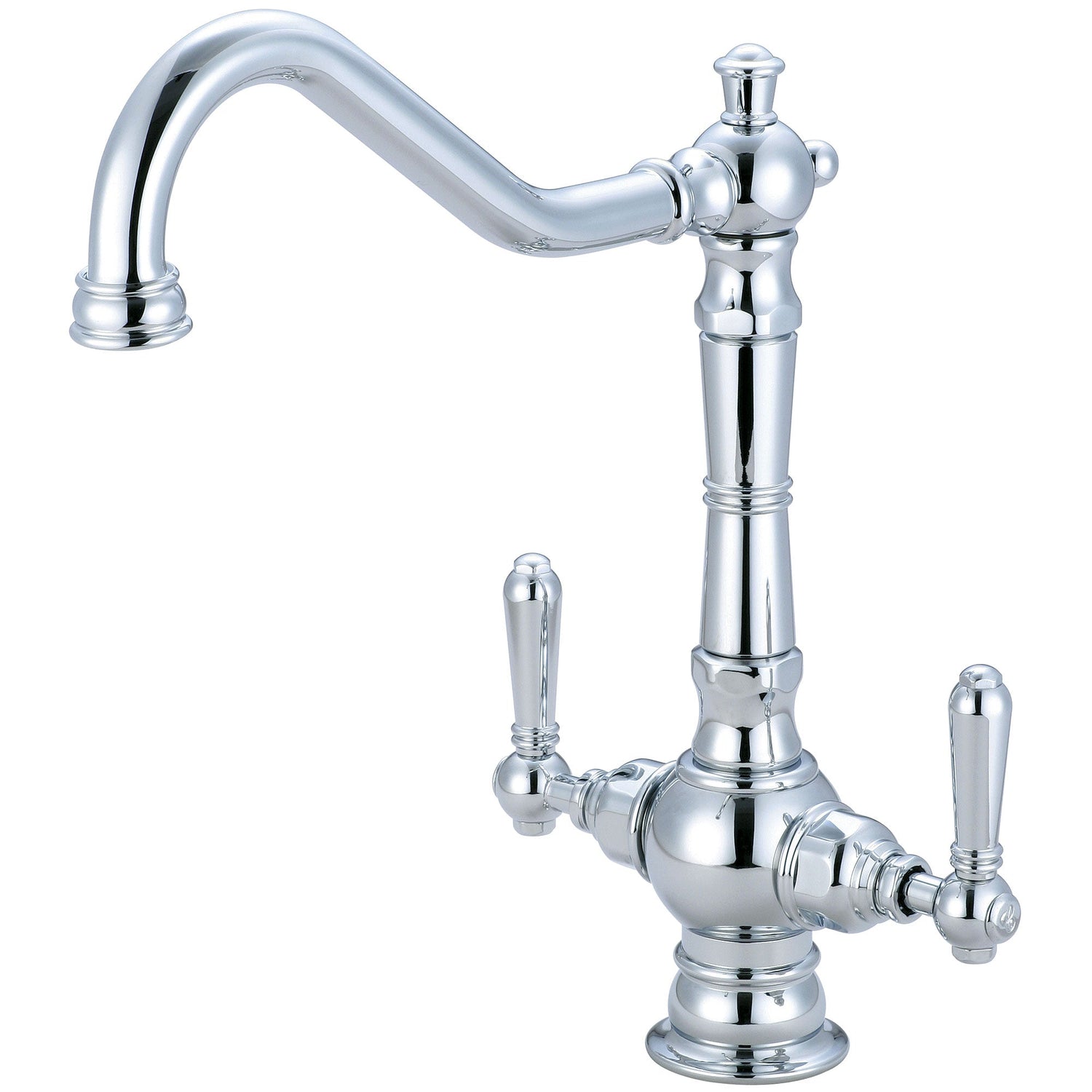 Pioneer 2AM400 Americana Two Handle Kitchen Faucet in Polished Chrome