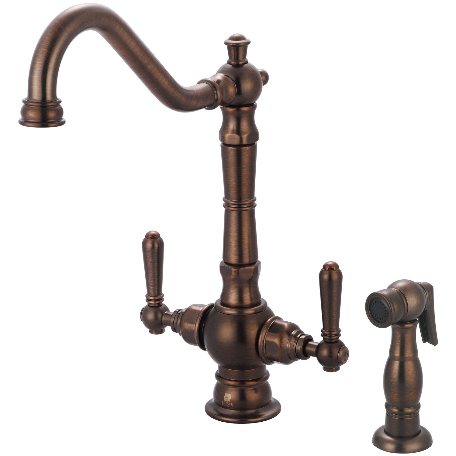 Pioneer 2AM401-ORB Americana Two Handle Kitchen Faucet in Oil Rubbed Bronze