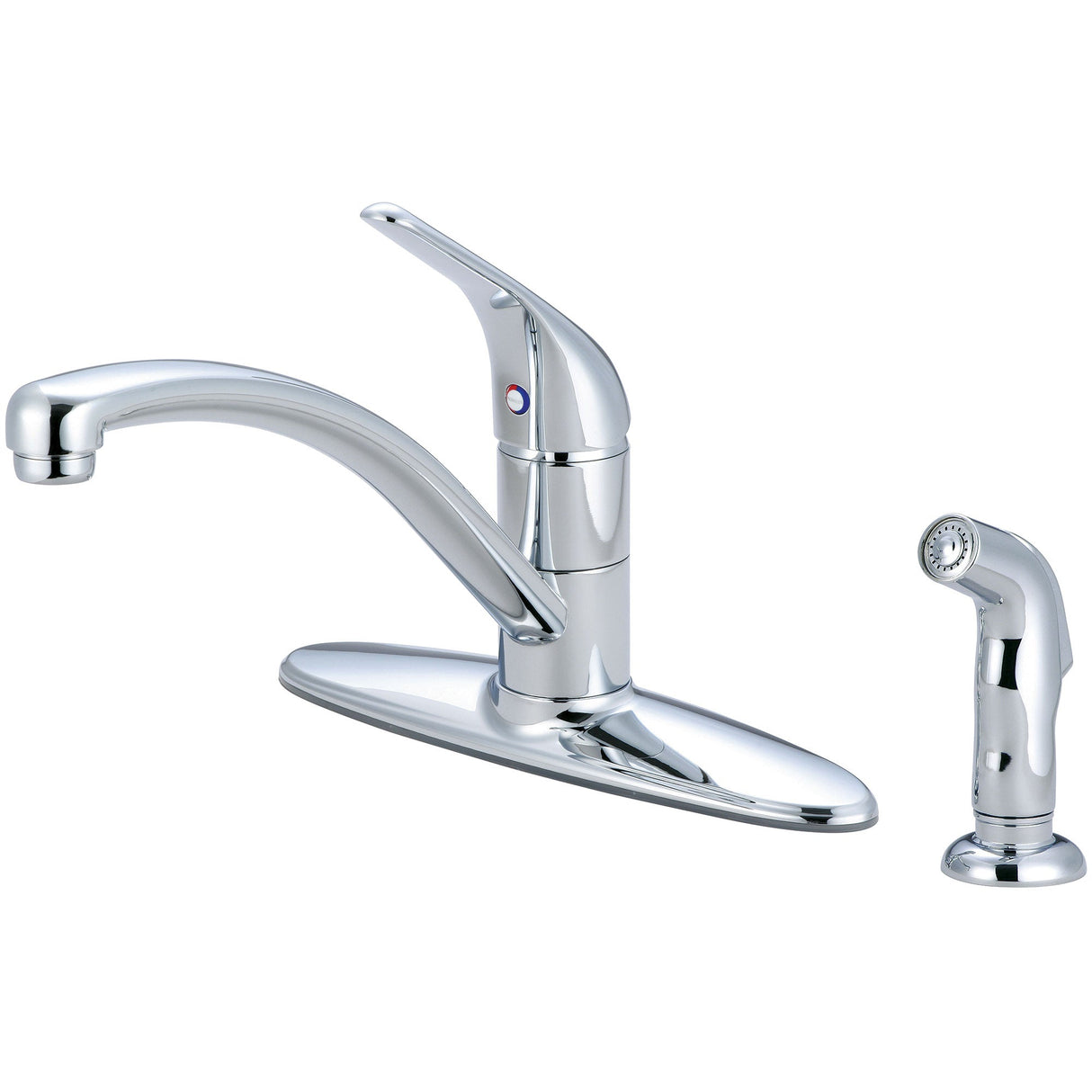 Pioneer 2LG161H Legacy Single Handle Kitchen Faucet in Polished Chrome