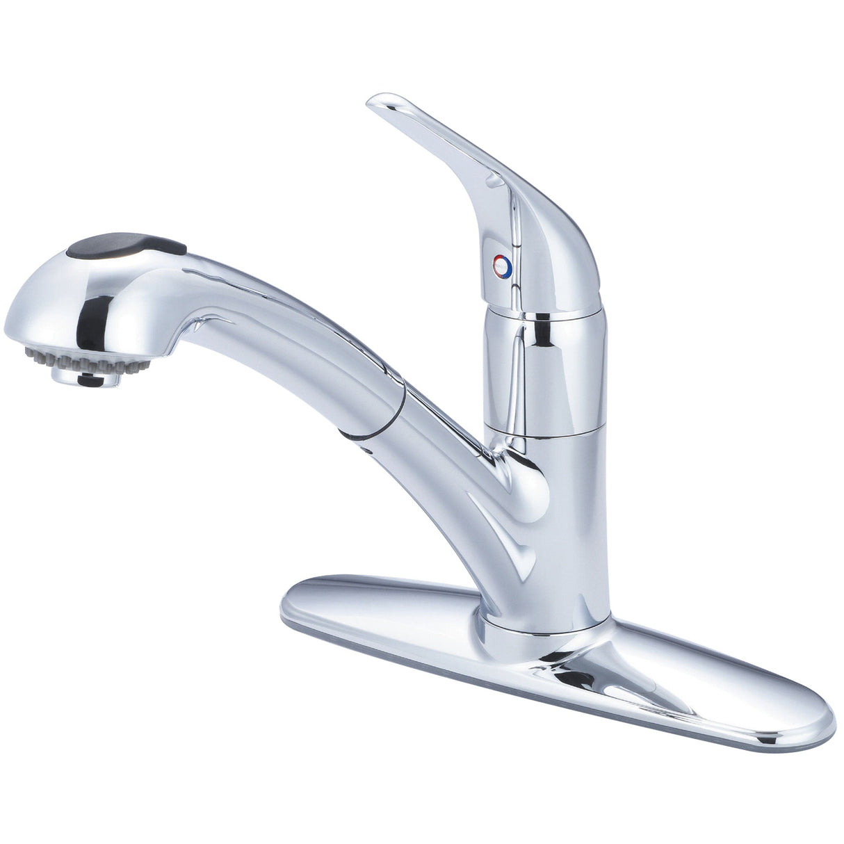 Pioneer 2LG220 Legacy Single Handle Pull-Out Kitchen Faucet in Polished Chrome