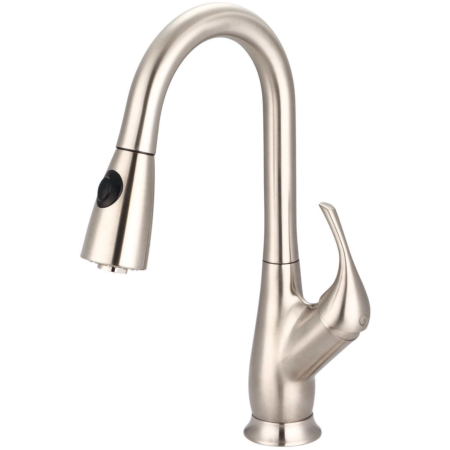 Pioneer 2LG250-BN Legacy Single Handle Pull-Down Kitchen Faucet in Brushed Nickel