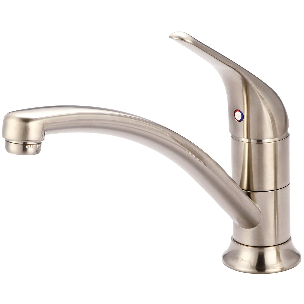 Pioneer 2LG260-BN Legacy Single Handle Kitchen Faucet in Brushed Nickel