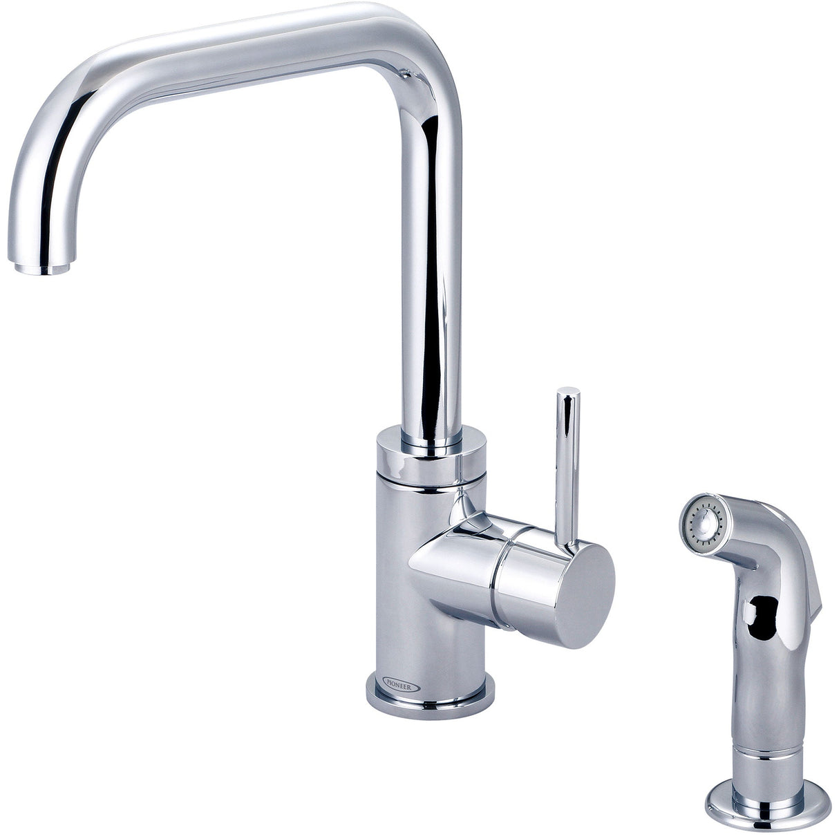 Pioneer 2MT182H Motegi Single Handle Kitchen Faucet in Polished Chrome
