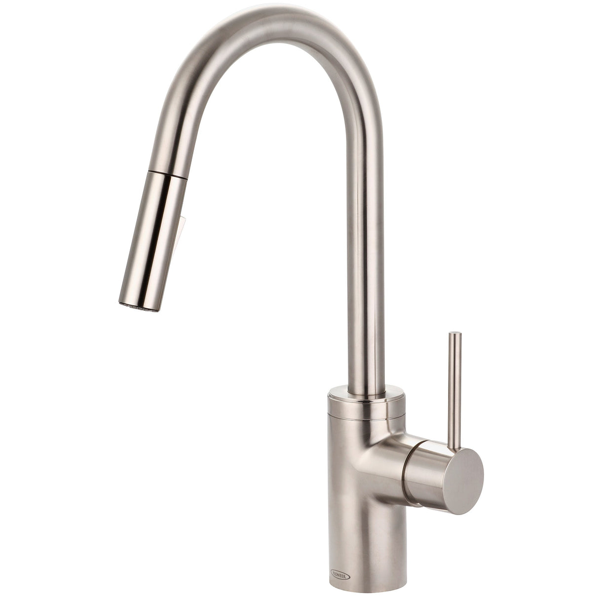 Pioneer 2MT260-BN Motegi Single Handle Pull-Down Kitchen Faucet in Brushed Nickel