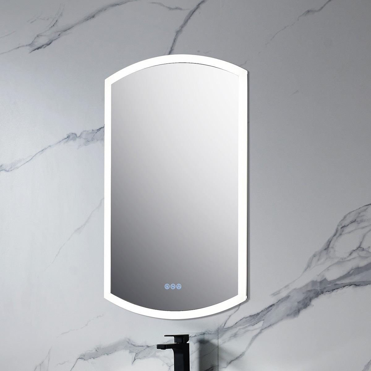 Blossom Castor 24″ LED Medicine Cabinet – Modern Innovation & Sleek Design