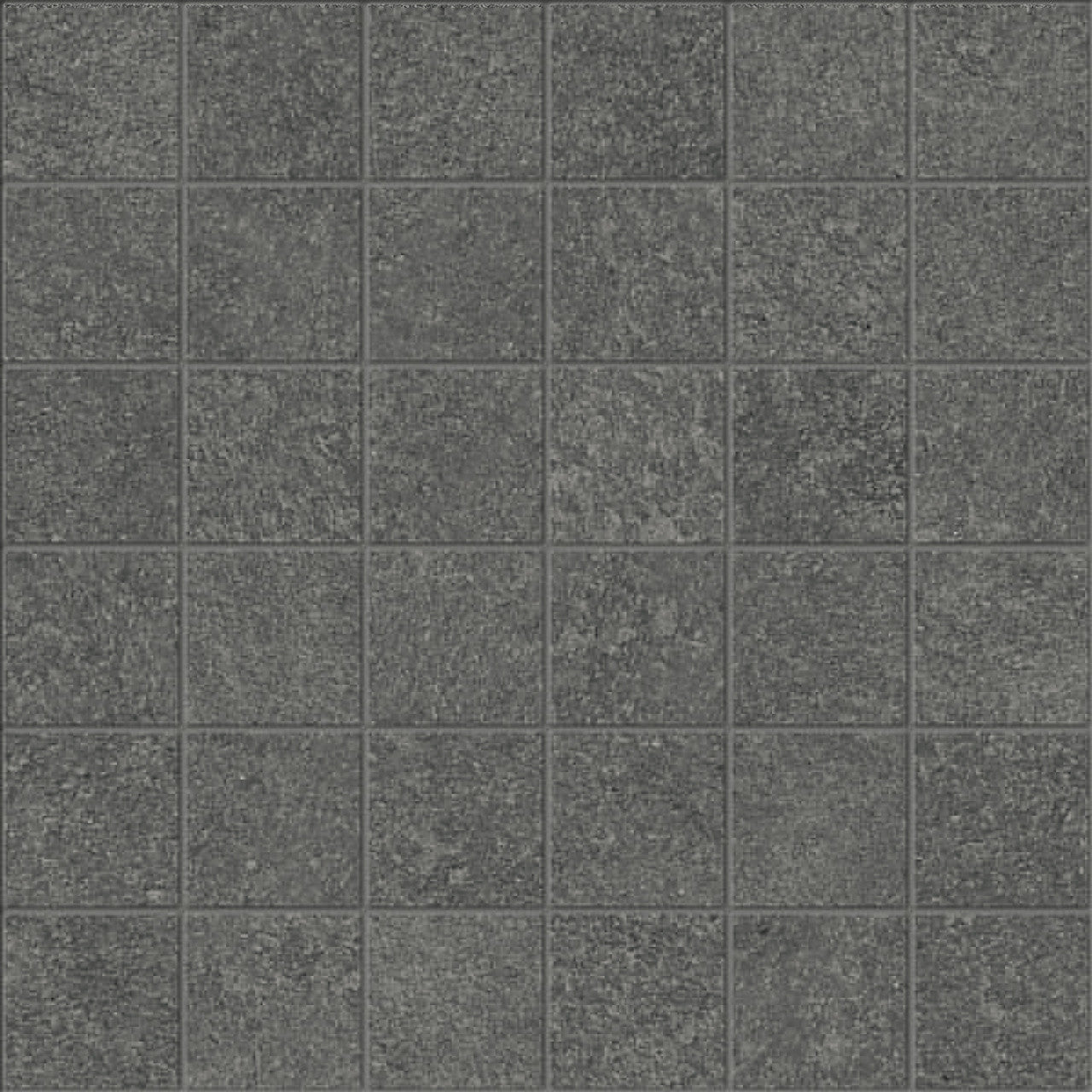 Anatolia Tile 2X2 Mjork Color Body Porcelain Carbon 36 Piece Matte Mosaic 4501-0386-0 1 Sheet = .96 Sq. Ft. Carbon 2x2 - premium natural stone mosaic tile from Anatolia Tile, available at PoshHaus showroom in Keene, NH