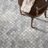 Bernini Carbone 12"x12" Matte Porcelain Mesh-Mounted Mosaic Tile product shot profile view