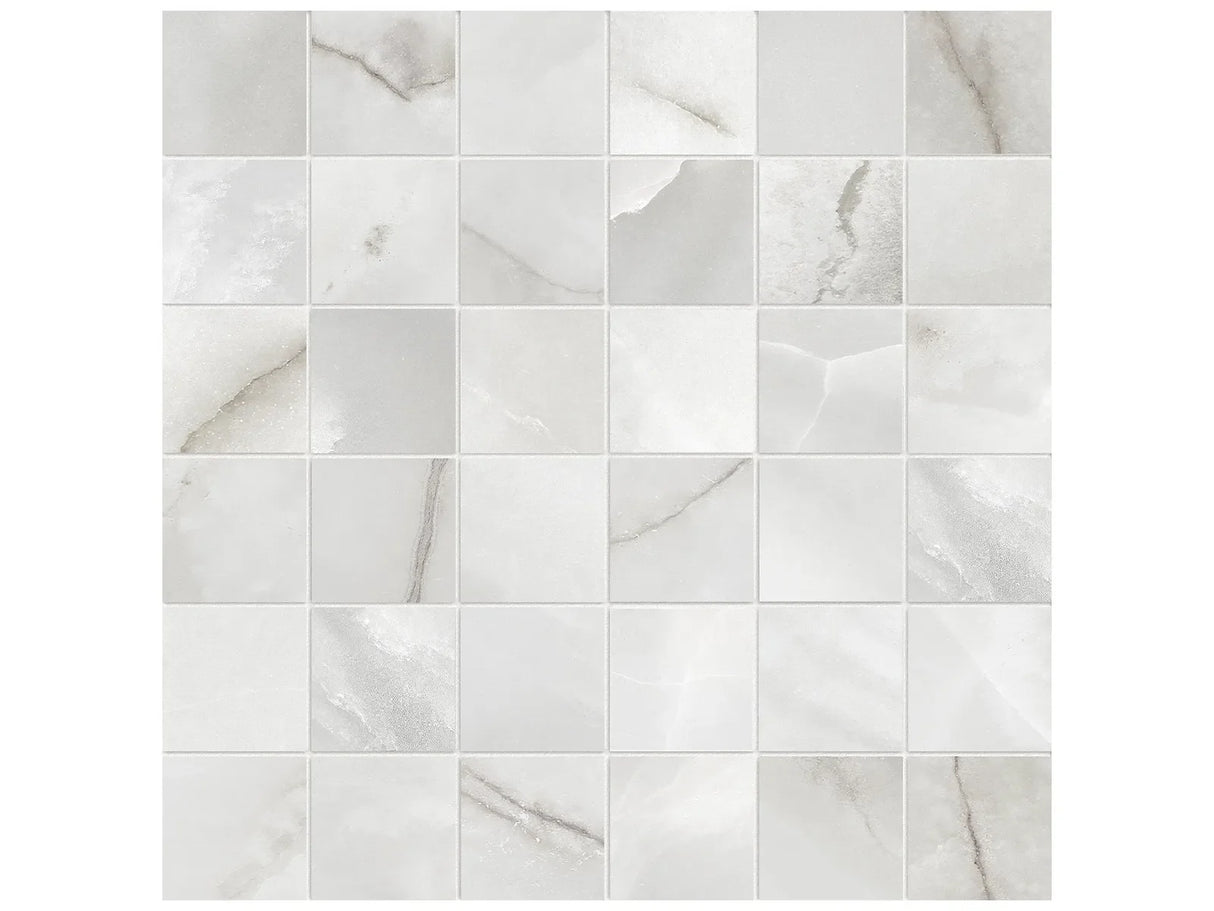 Anatolia 2X2 Mosaic Lumino Onyx Matte Porcelain Tile 4501-0581-0 *** 1 Sheet = .96 Sf *** Onyx 2x2 - premium natural stone mosaic tile from Anatolia Tile, available at PoshHaus showroom in Keene, NH