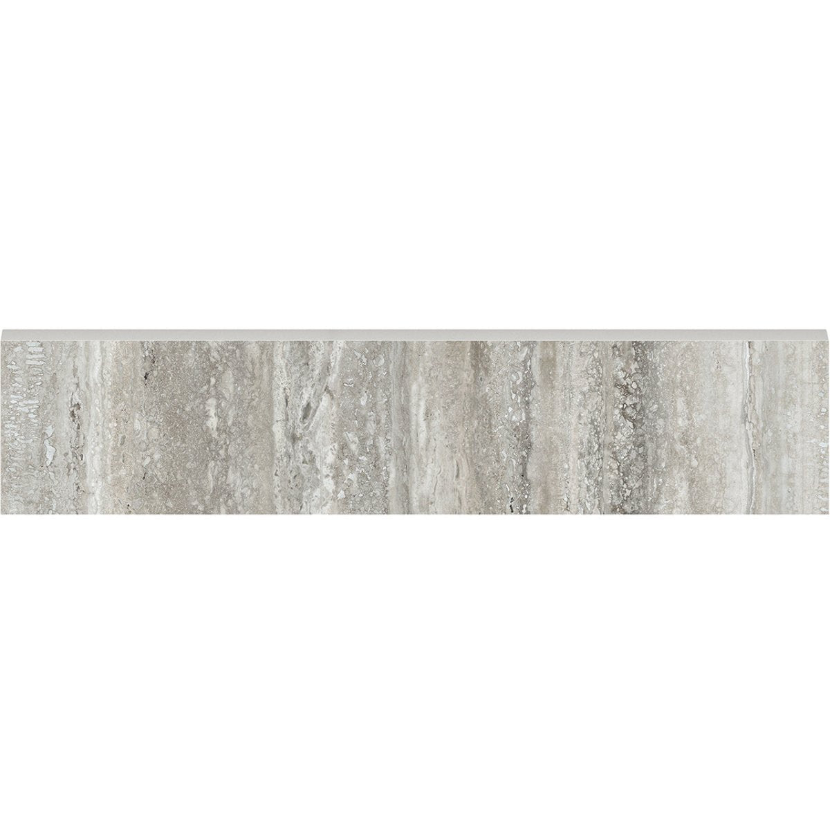 Anatolia Tile 3X12 Bn La Marca Traventino Honed & Rectified Bullnose 4502-0296-0 Travertino Instrata 3x12 Bullnose Honed - premium natural stone mosaic tile from Anatolia Tile, available at PoshHaus showroom in Keene, NH