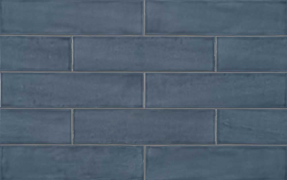 Anatolia Tile 3X12 Teramoda Ink Glossy 4000-0253-0 Ink - premium natural stone mosaic tile from Anatolia Tile, available at PoshHaus showroom in Keene, NH