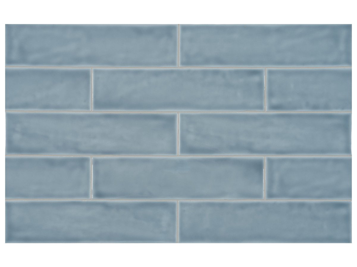Anatolia Tile 3X12 Teramoda Sky Glossy 4000-0251-0 Sky - premium natural stone mosaic tile from Anatolia Tile, available at PoshHaus showroom in Keene, NH
