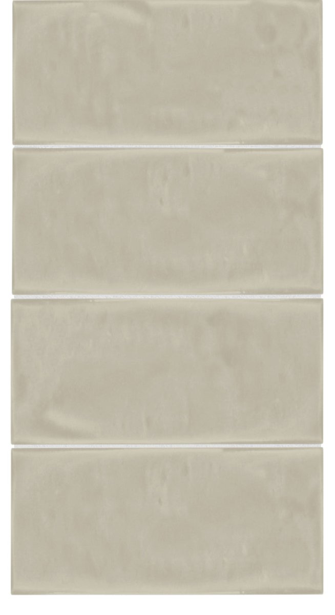 Anatolia Tile 3X6 Marlow Earth Glossy Wall 4000-0077-1 Earth 3x6 Glossy - premium natural stone mosaic tile from Anatolia Tile, available at PoshHaus showroom in Keene, NH