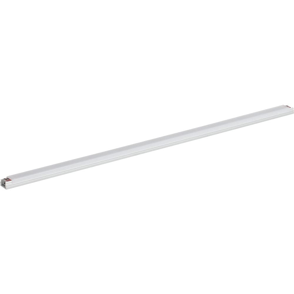 Task Lighting LV2P724V21-05W4 18-7/16" 277 Lumens 24-volt Standard Output Linear Fixture, Fits 21" Wall Cabinet, 5 Watts, Flat 007 Profile, Single-white, Cool White 4000K