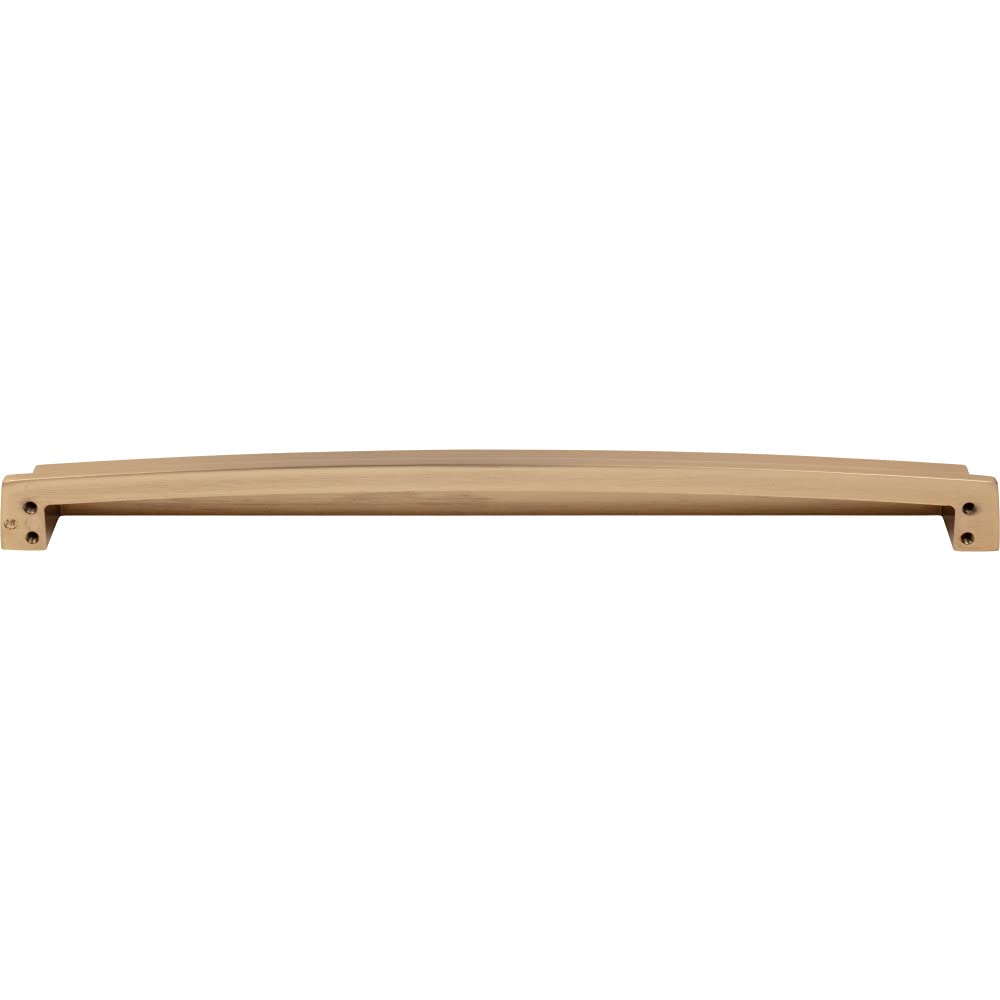 Jeffrey Alexander 141-305SBZ 305 mm Center Satin Bronze Square-to-Center Square Renzo Cabinet Cup Pull