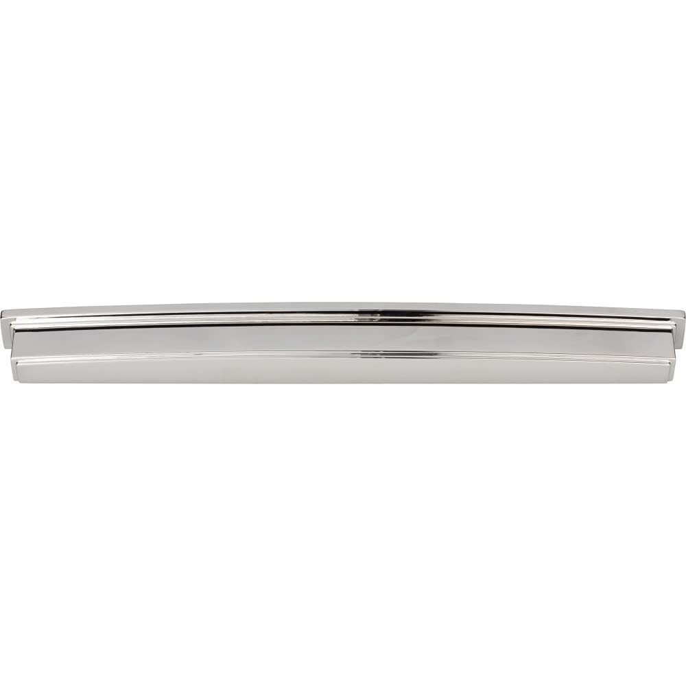 Jeffrey Alexander 141-305PC 305 mm Center Polished Chrome Square-to-Center Square Renzo Cabinet Cup Pull