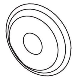 Pfister 940-046Y Tuscan Bronze Catalina Tub and Shower Hub 940-046Y