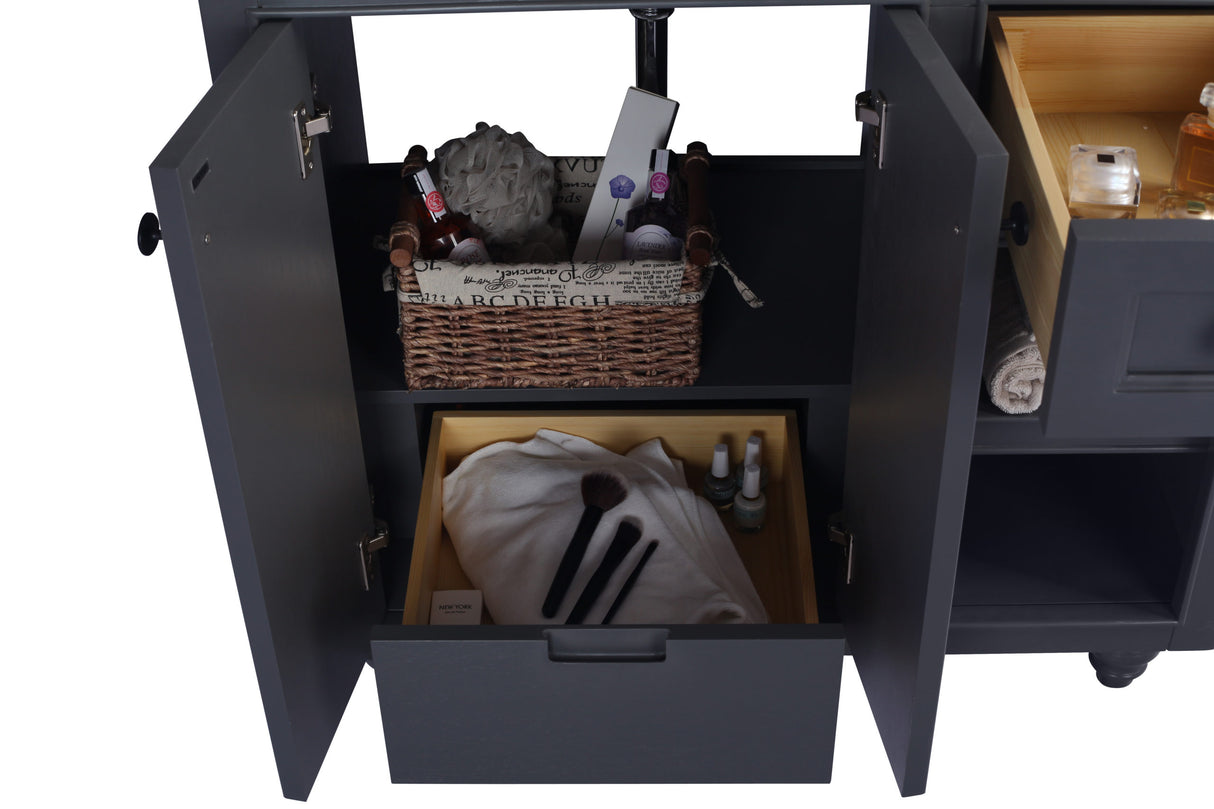 Odyssey 36" Maple Grey Bathroom Vanity Cabinet Laviva 313613-36G