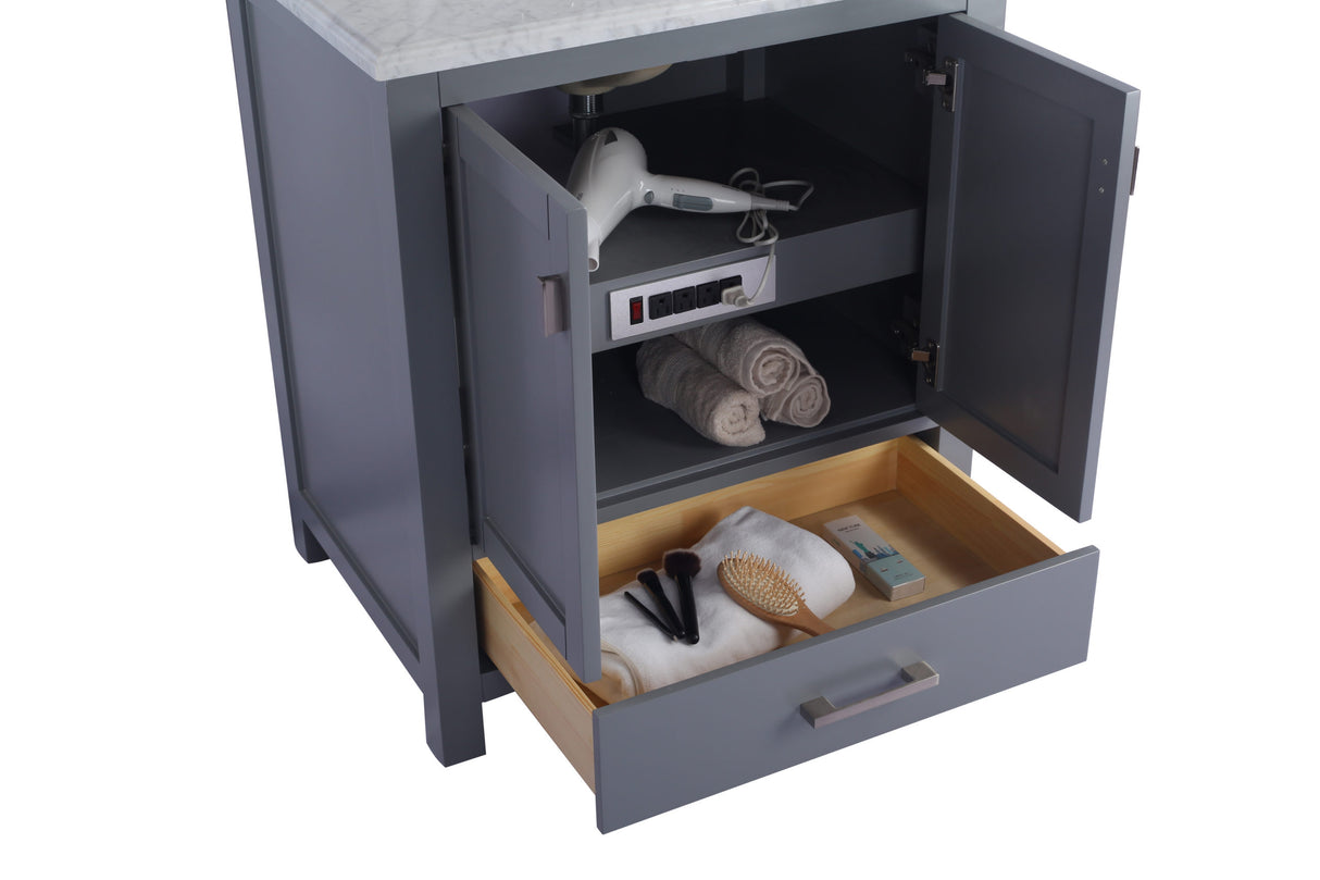 Wilson 30" Grey Bathroom Vanity Cabinet Laviva 313ANG-30G