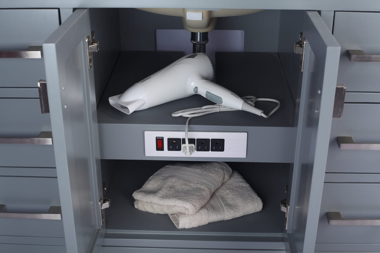 Wilson 42" Grey Bathroom Vanity Cabinet Laviva 313ANG-42G