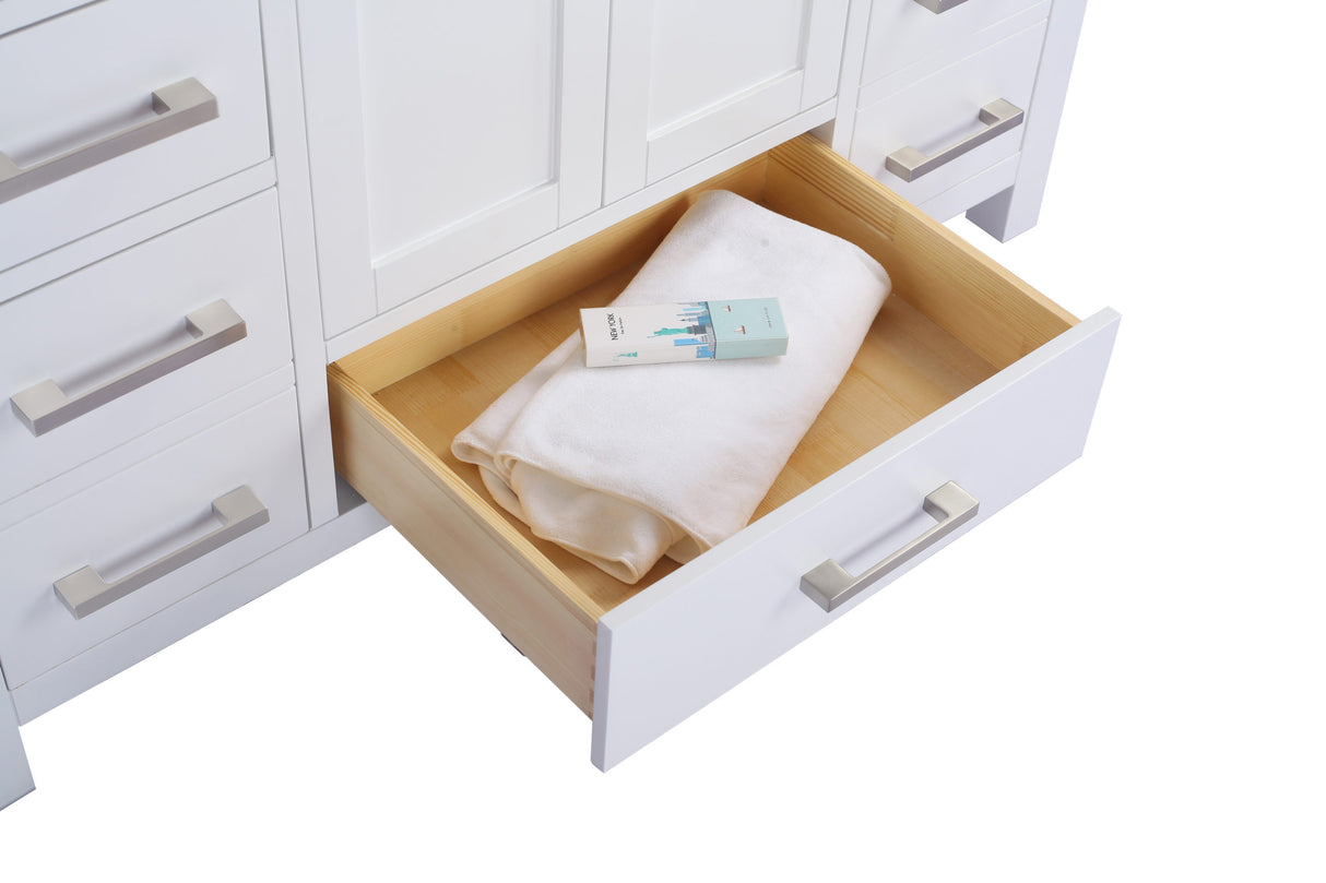 Wilson 48" White Bathroom Vanity Cabinet Laviva 313ANG-48W
