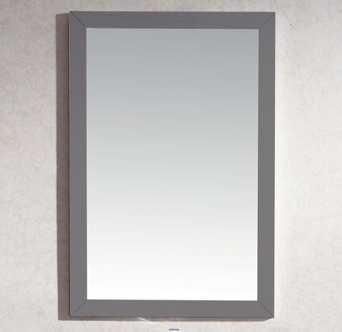 Sterling 24" Framed Rectangular Maple Grey Mirror Laviva 313FF-2430MG