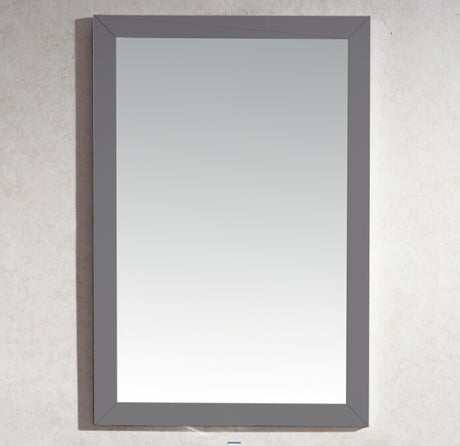 Sterling 24" Framed Rectangular Maple Grey Mirror Laviva 313FF-2430MG