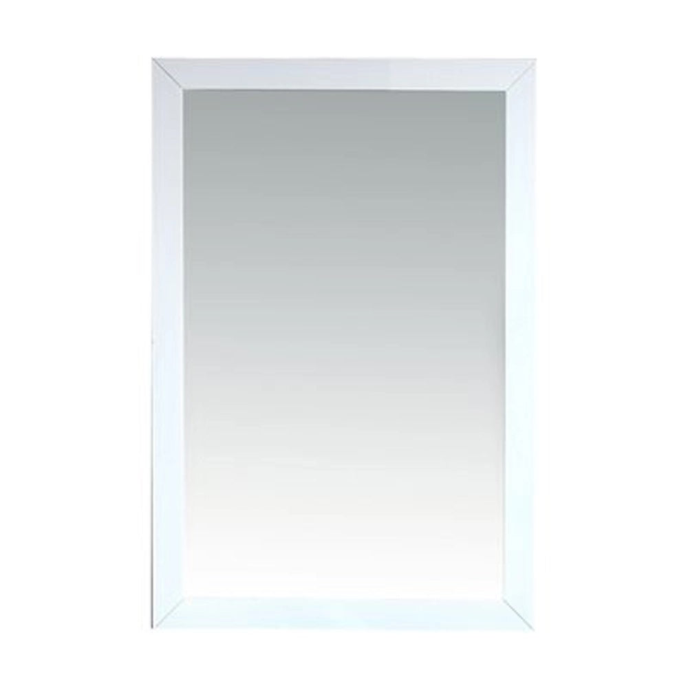 Sterling 24" Framed Rectangular White Mirror Laviva 313FF-2430W