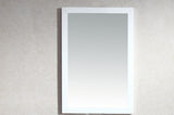 Sterling 24" Framed Rectangular White Mirror Laviva 313FF-2430W