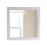 Sterling 30" Framed Square White Mirror Laviva 313FF-3030W