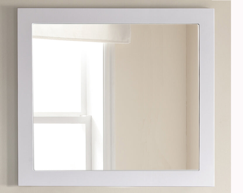 Sterling 36" Framed Rectangular White Mirror Laviva 313FF-3630W