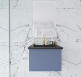 Vitri 24" Nautical Blue Wall Hung Bathroom Vanity Cabinet Laviva 313VTR-24NB