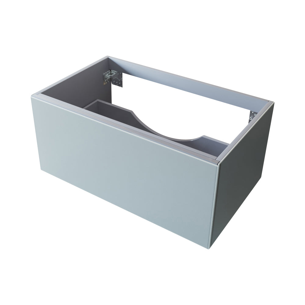 Vitri 36" Fossil Grey Wall Hung Bathroom Vanity Cabinet Laviva 313VTR-36FG