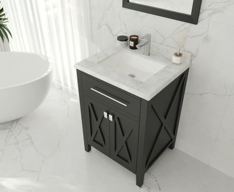 Wimbledon 24" Espresso Bathroom Vanity Cabinet Laviva 313YG319-24E