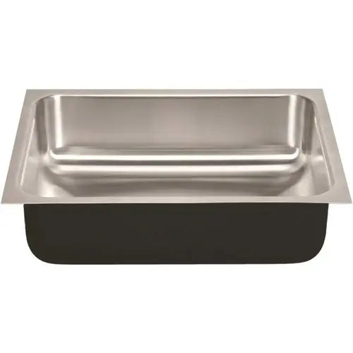 JUST MANUFACTURING US-ADA-1618-A 18 Gauge Stainless Steel 16 in. O.D. x 18 in. x 5.5 in. DCR Single Bowl ADA Compliant Undermount Sink