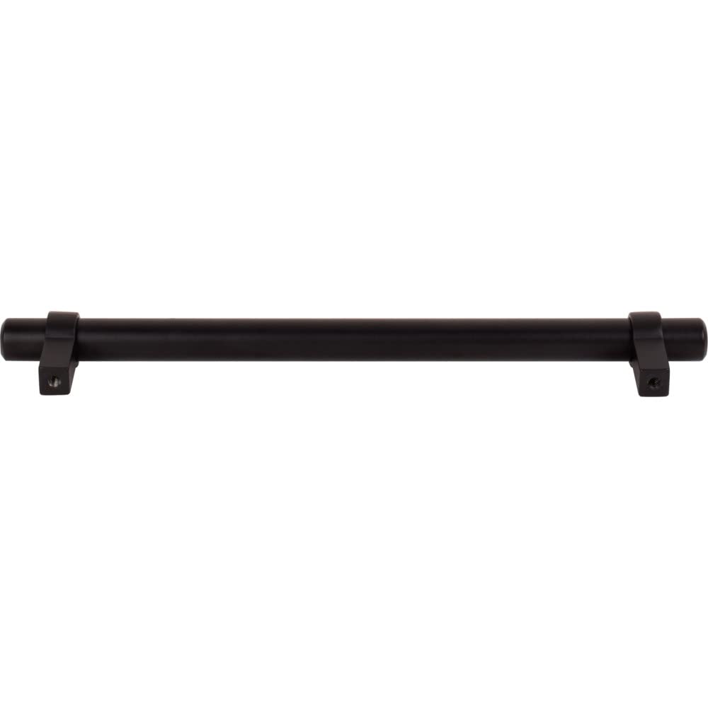 Jeffrey Alexander 5192MB 192 mm Center-to-Center Matte Black Key Grande Cabinet Bar Pull