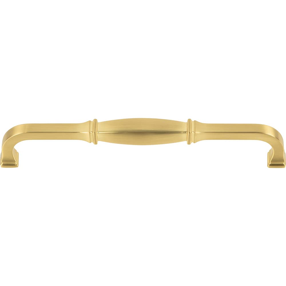 Jeffrey Alexander 278-192BG 192 mm Center-to-Center Brushed Gold Audrey Cabinet Pull
