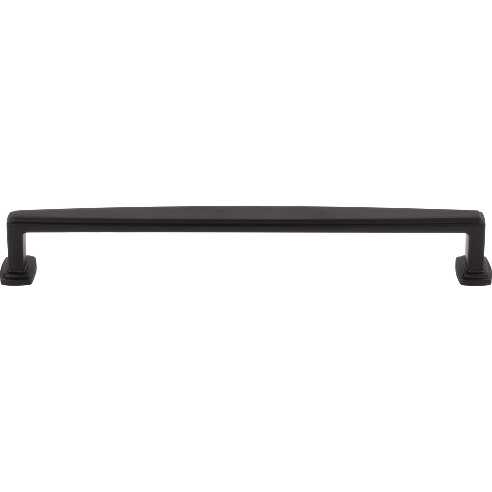 Jeffrey Alexander 171-192MB 192 mm Center-to-Center Matte Black Richard Cabinet Pull