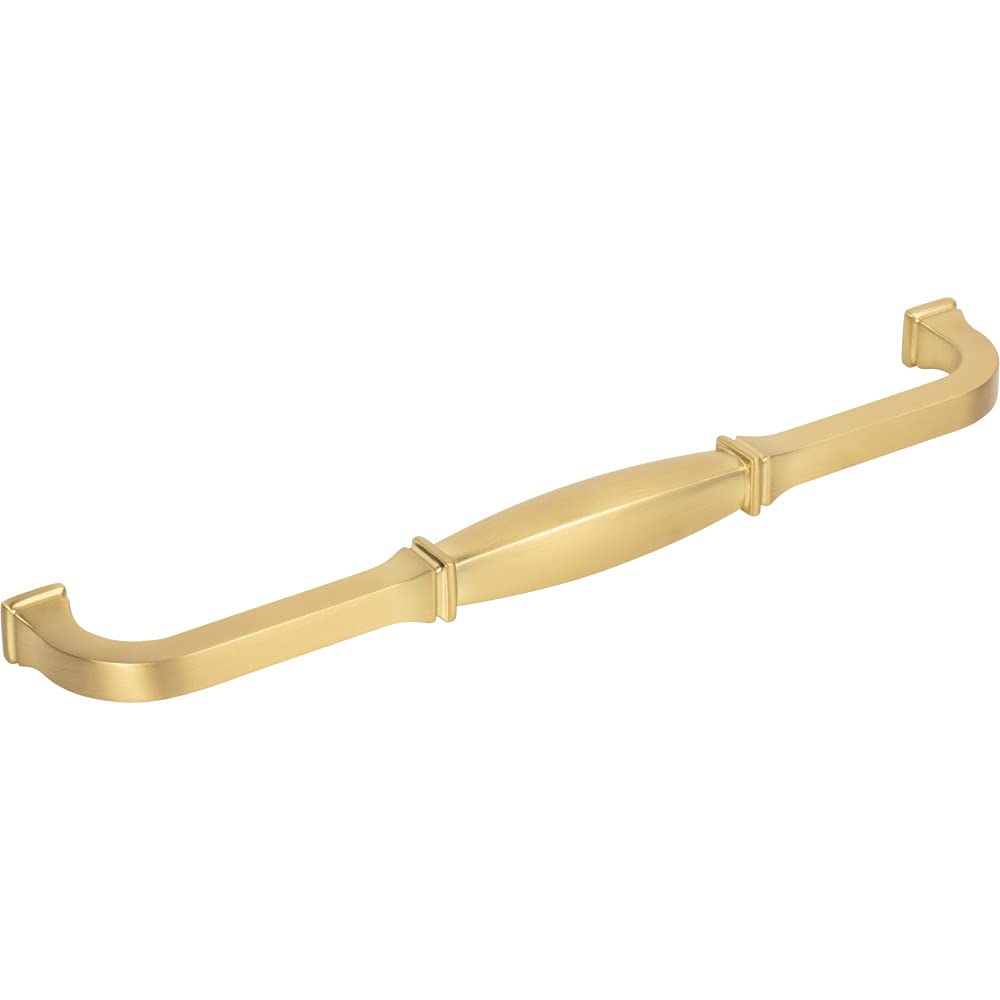 Jeffrey Alexander 278-224BG 224 mm Center-to-Center Brushed Gold Audrey Cabinet Pull