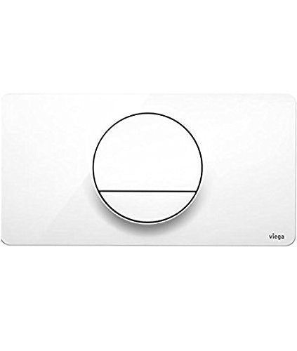 Viega 54595 Flush plate Visign for Style 13, Alpine White Plastic