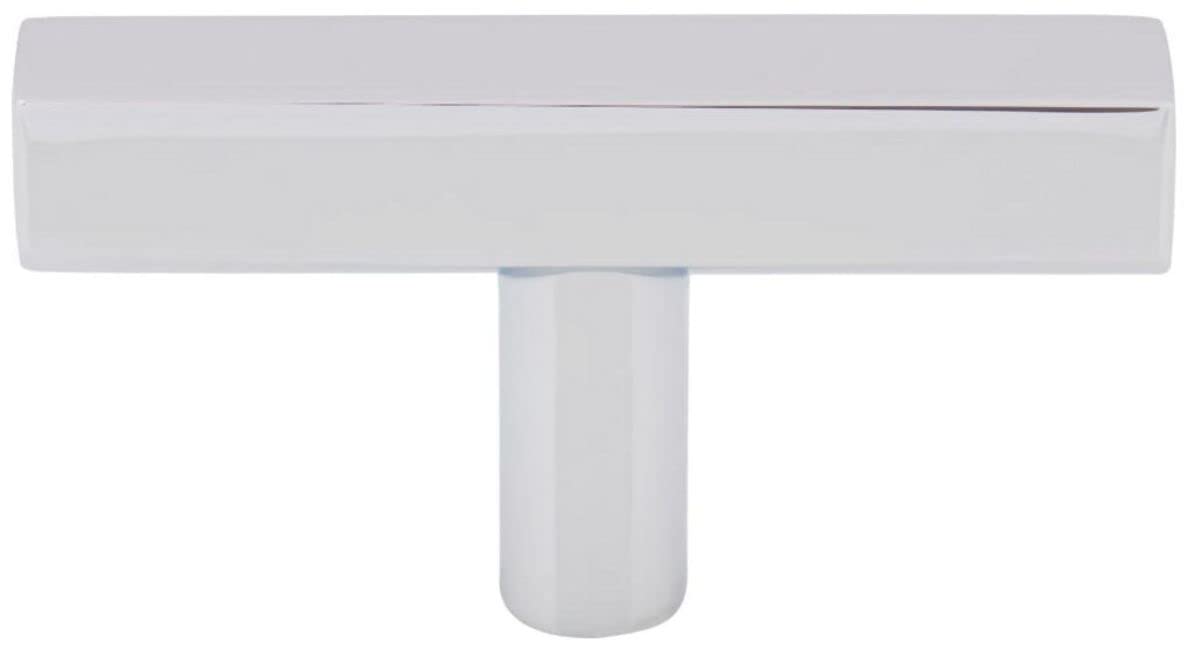 Jeffrey Alexander 845TL-PC 2-1/4" Polished Chrome Dominique Cabinet "T" Knob