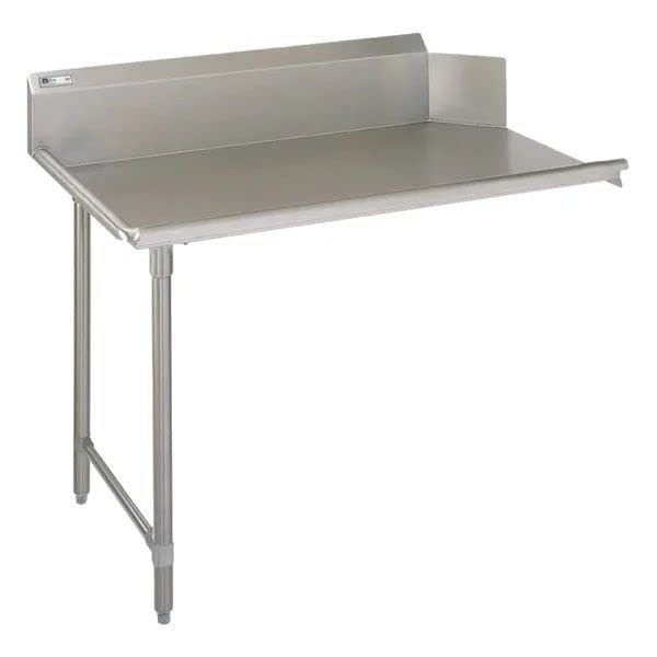 John Boos EDTC8-S30-L72 EDTC8-S30-L72-X S/S 30" x 72" 44" Clean Dish Table