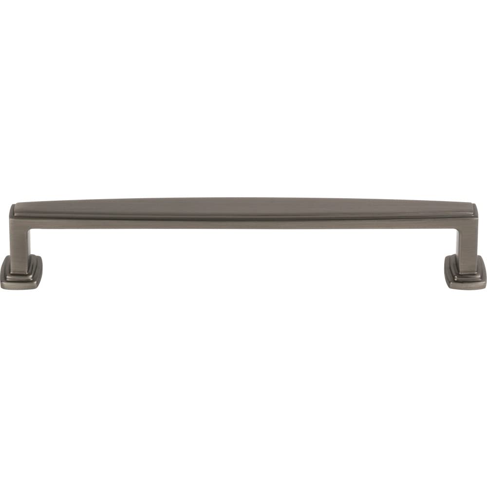 Jeffrey Alexander 171-160BNBDL 160 mm Center-to-Center Brushed Pewter Richard Cabinet Pull