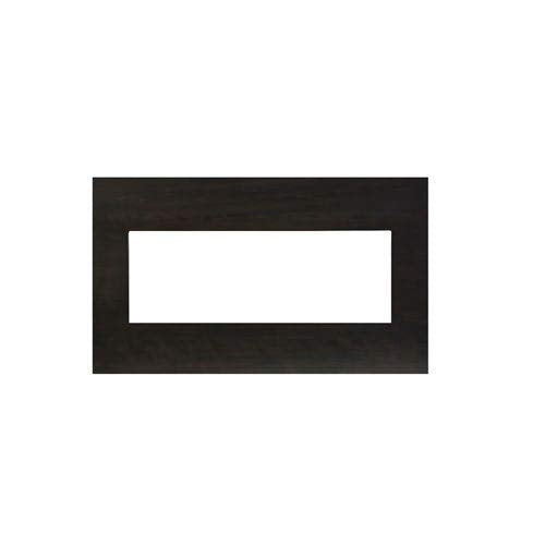 Amantii MAN-BMKB-XS40 Knotty Black Birch Wooden Mantel Surround for BI-40 Xtraslim