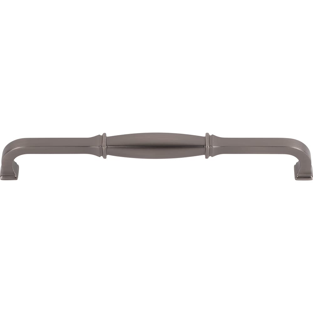 Jeffrey Alexander 278-224BNBDL 224 mm Center-to-Center Brushed Pewter Audrey Cabinet Pull